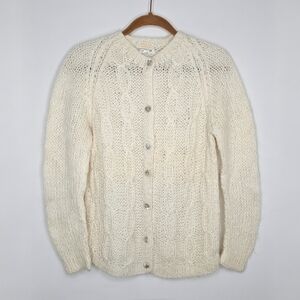 VTG 50s Italian Mohair Cardigan Sweater